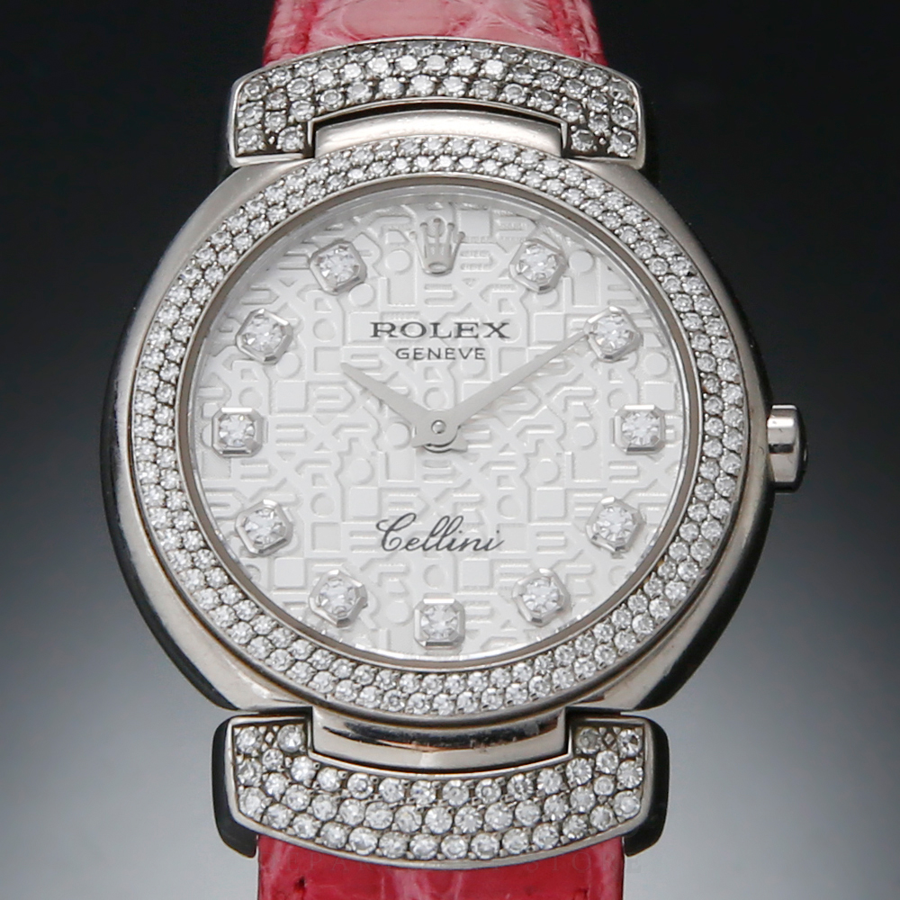 ROLEX(USED)로렉스 셀리니 다이아베젤 6673