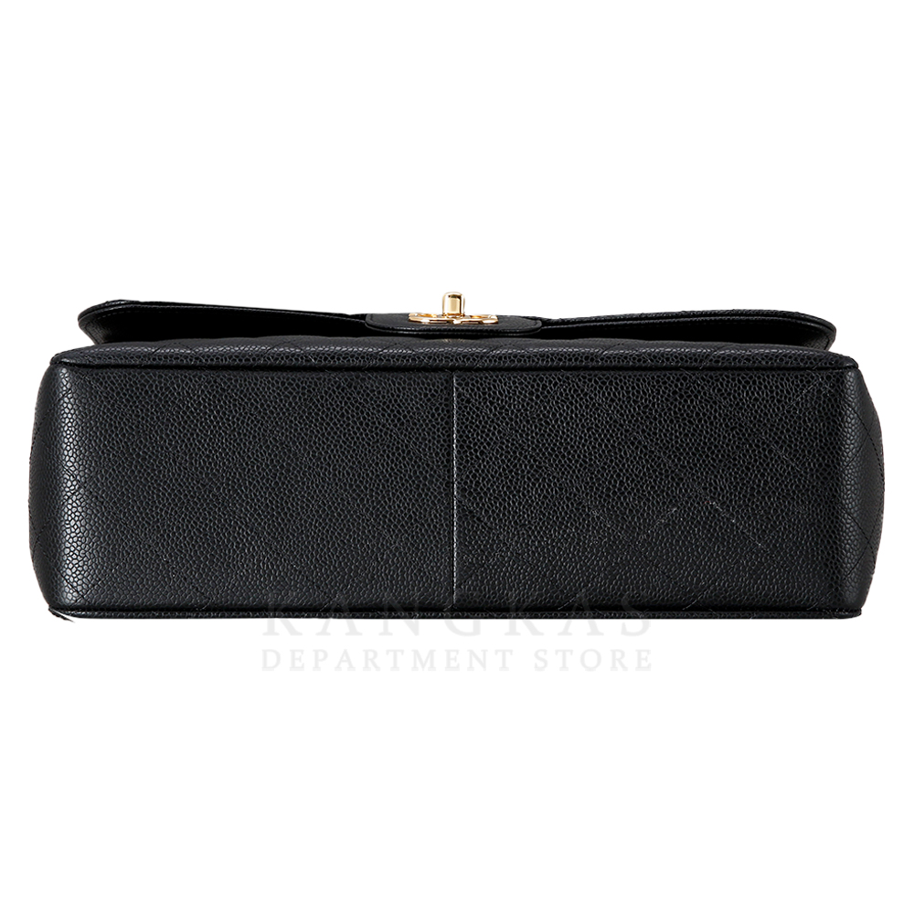 CHANEL(USED)샤넬 캐비어 클래식 점보 금장
