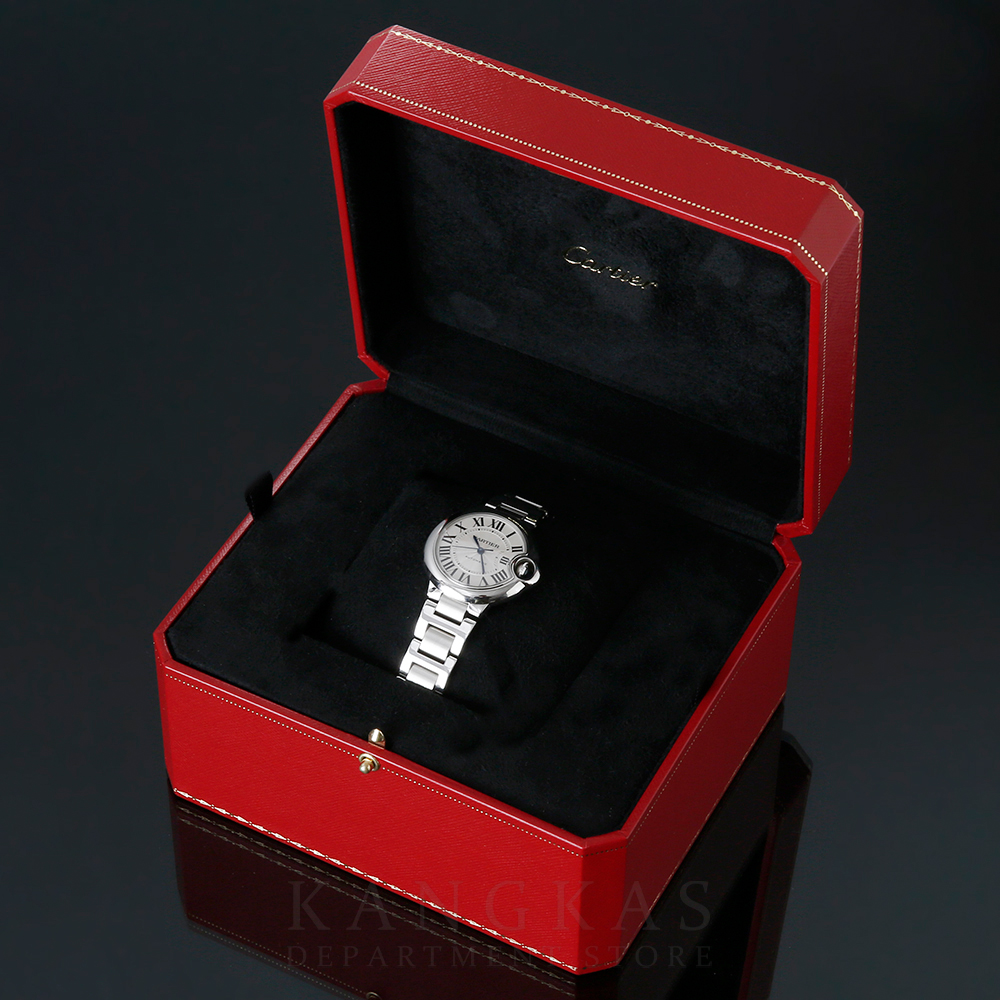 CARTIER(USED)까르띠에 발롱블루 33 스틸 오토매틱