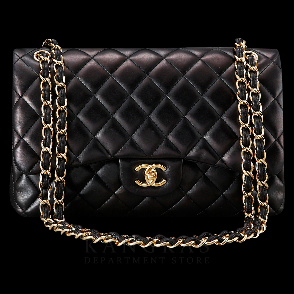 CHANEL(USED)샤넬 램스킨 클래식 점보