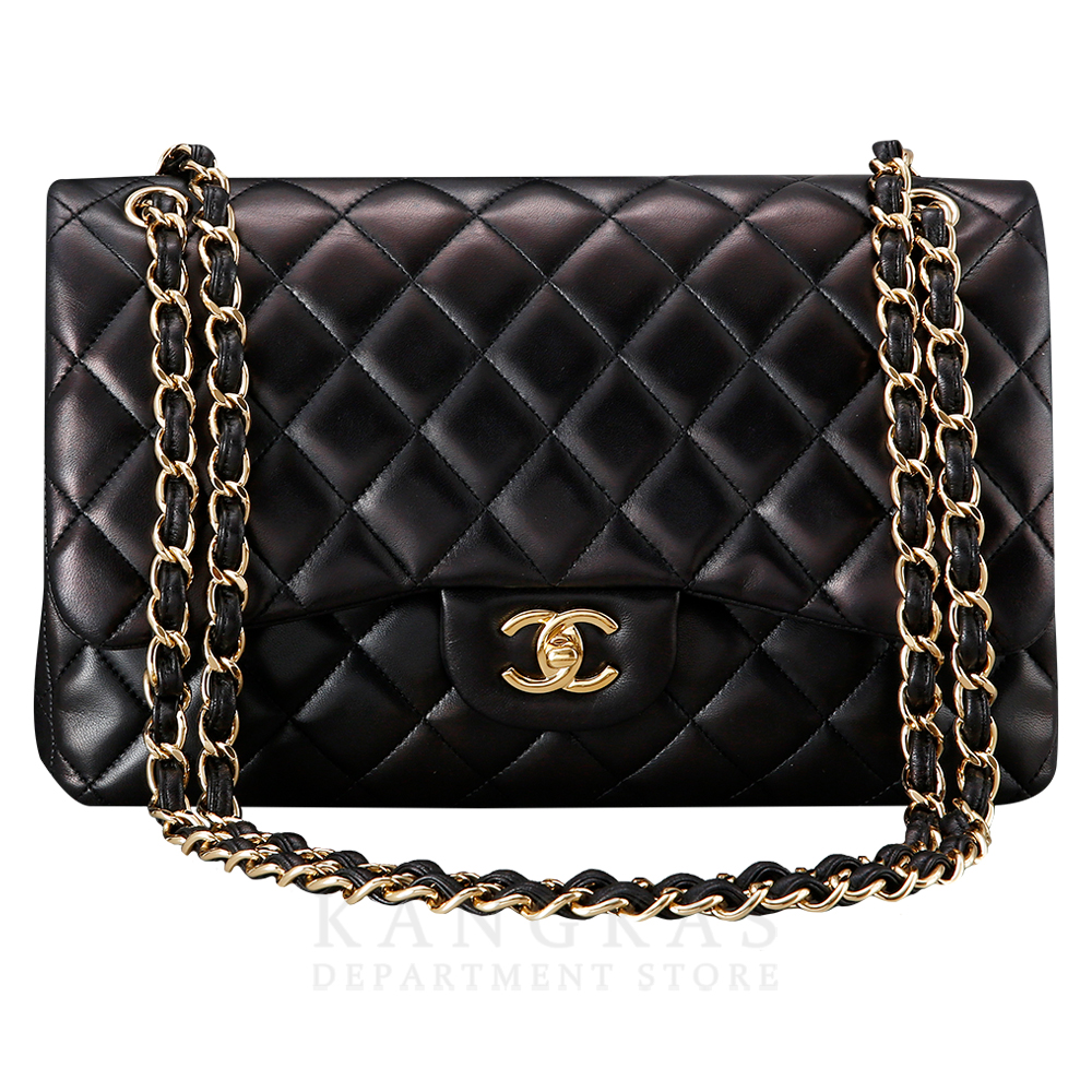 CHANEL(USED)샤넬 램스킨 클래식 점보