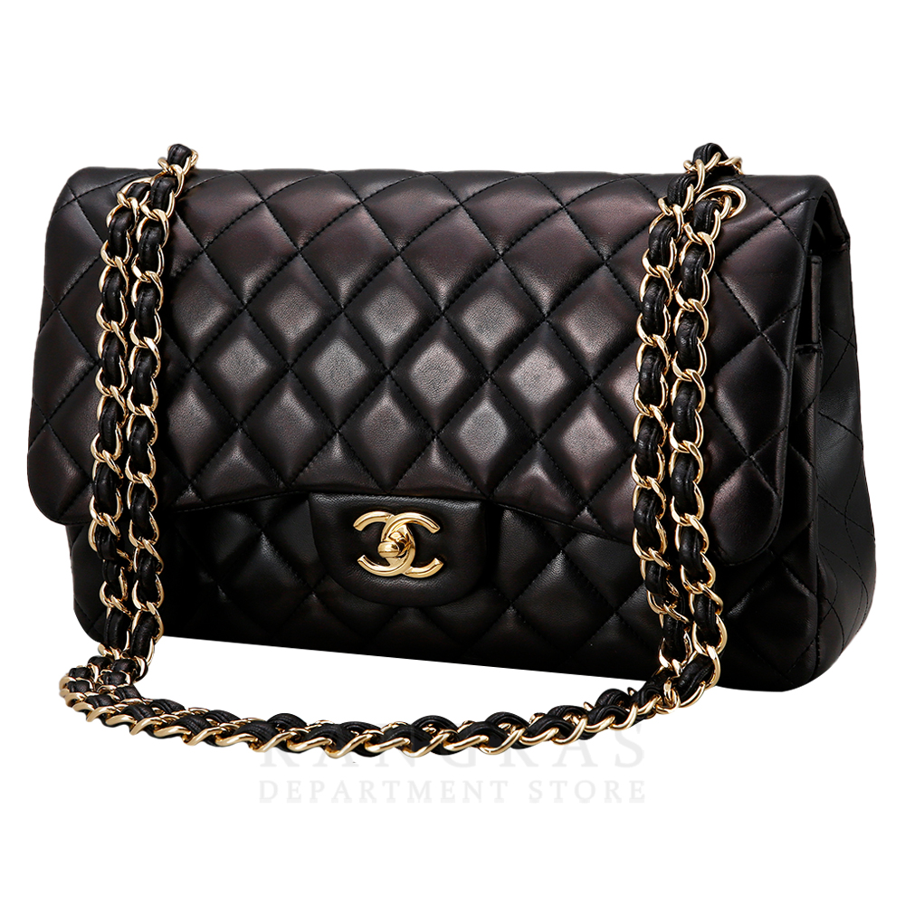 CHANEL(USED)샤넬 램스킨 클래식 점보