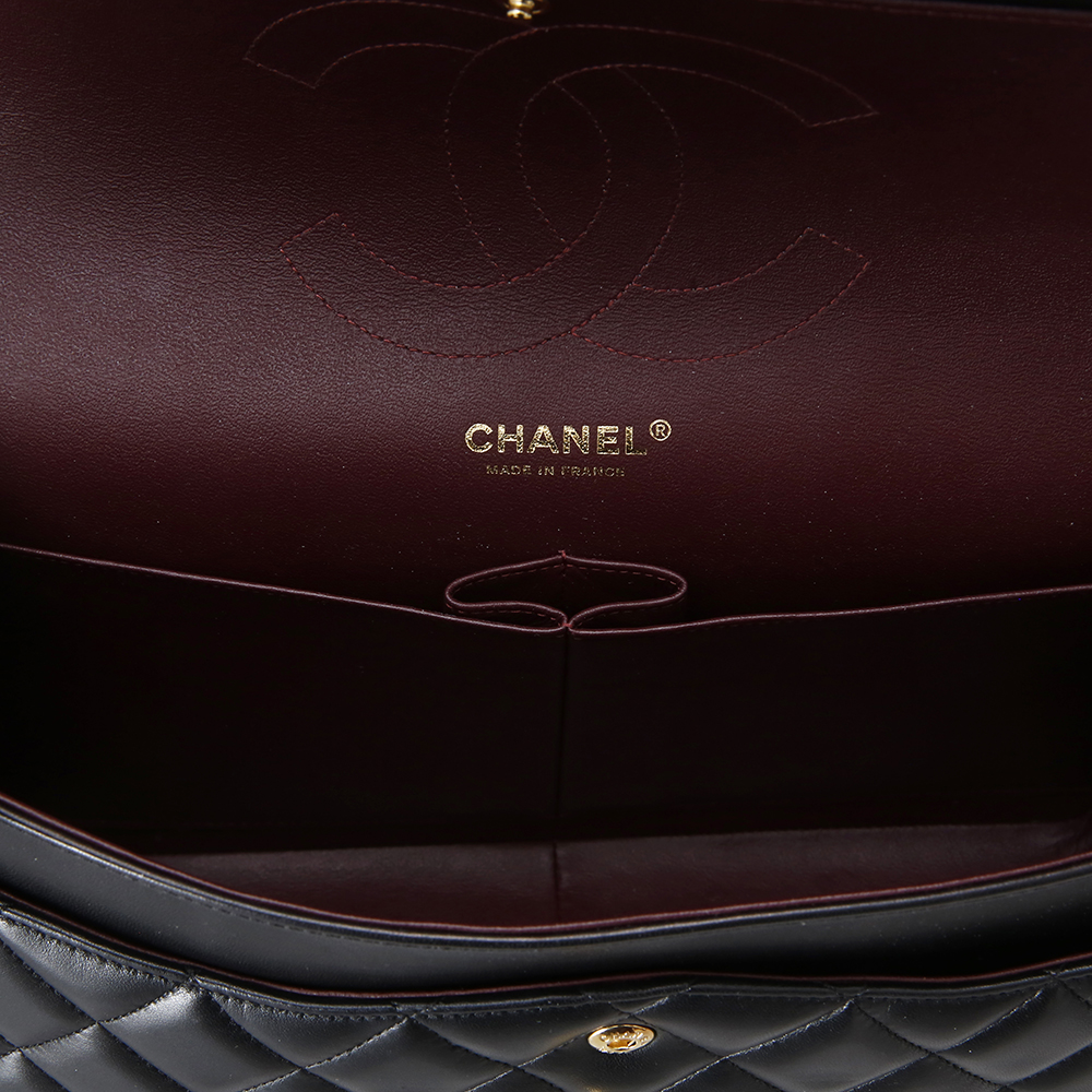 CHANEL(USED)샤넬 램스킨 클래식 점보