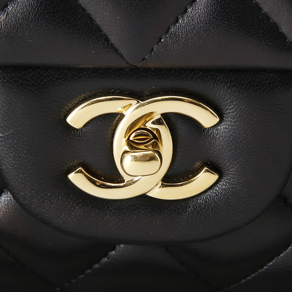CHANEL(USED)샤넬 램스킨 클래식 점보