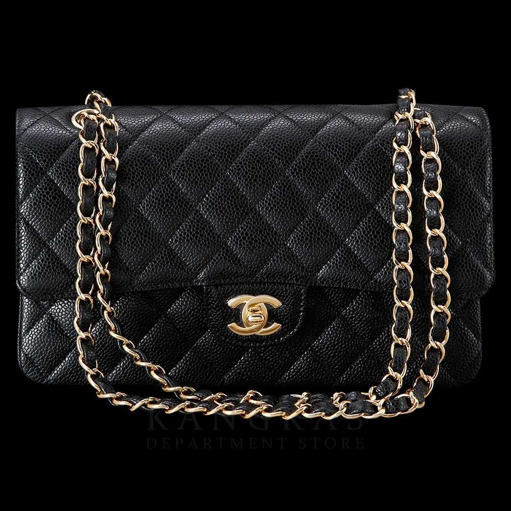 CHANEL(USED)샤넬 클래식 캐비어 미듐