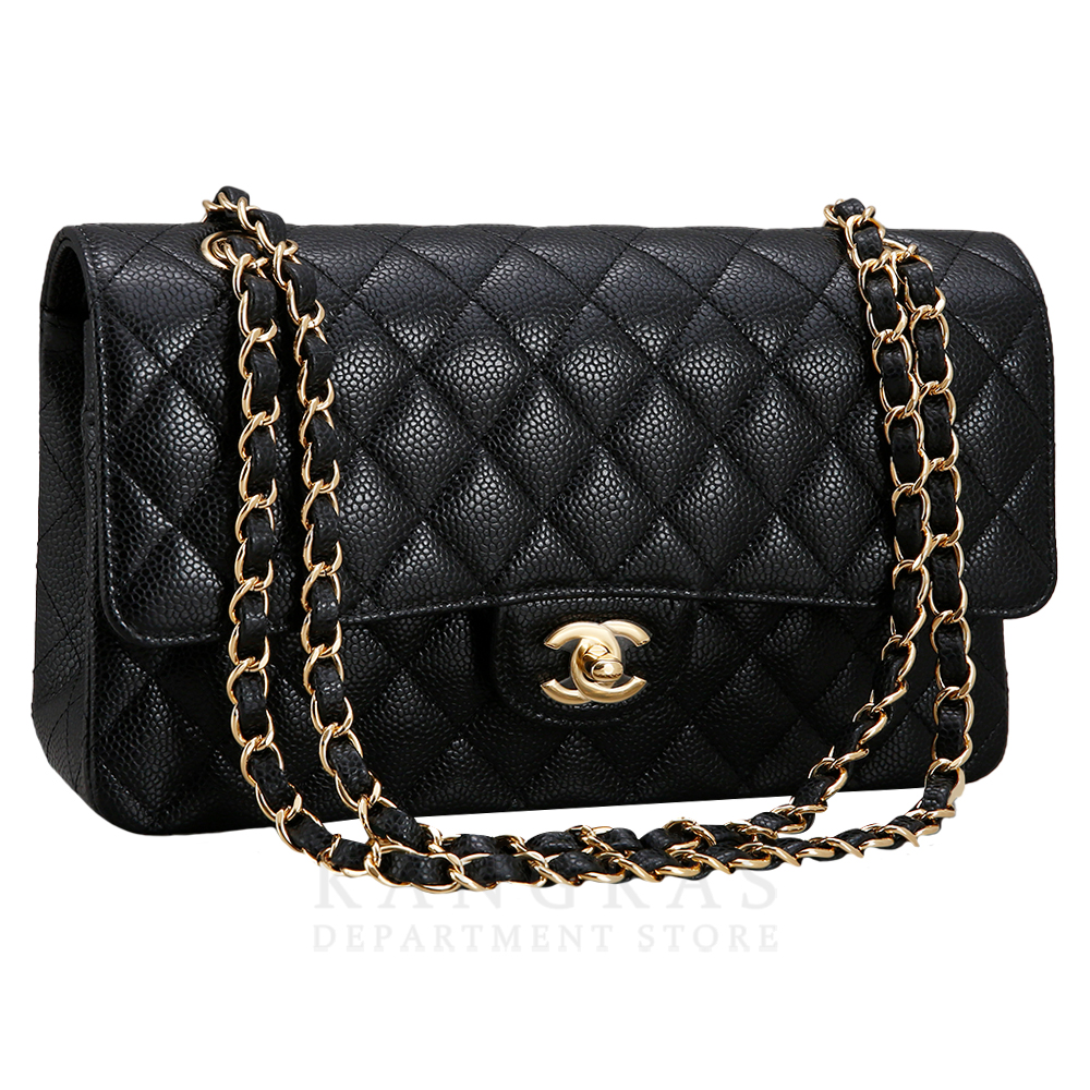 CHANEL(USED)샤넬 클래식 캐비어 미듐