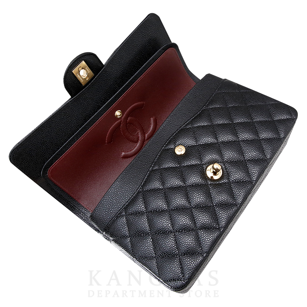 CHANEL(USED)샤넬 클래식 캐비어 미듐