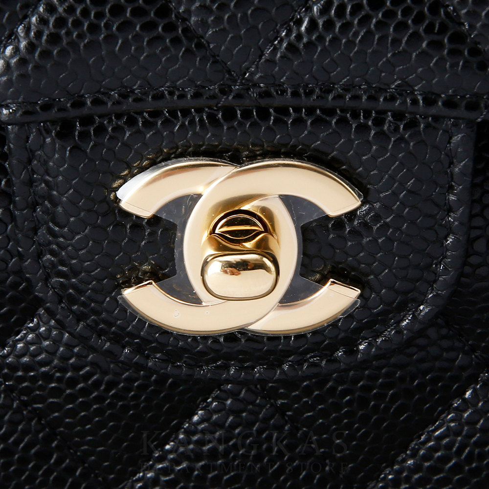 CHANEL(USED)샤넬 클래식 캐비어 미듐