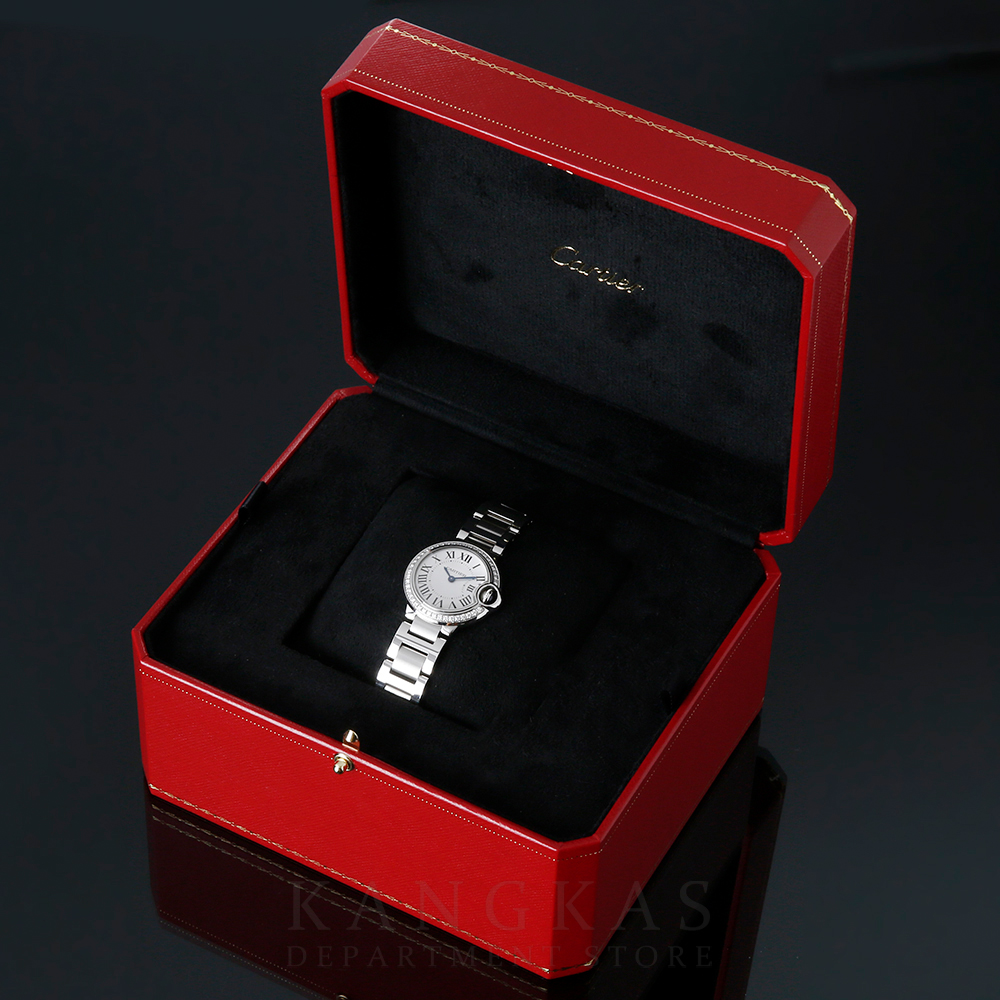 CARTIER(USED)까르띠에 발롱블루28 다이아베젤