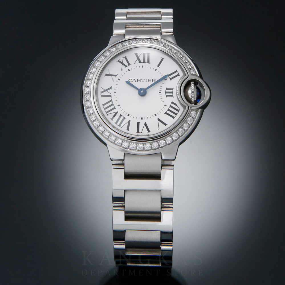 CARTIER(USED)까르띠에 발롱블루28 다이아베젤