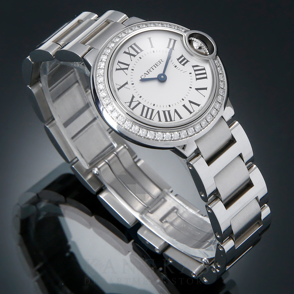 CARTIER(USED)까르띠에 발롱블루28 다이아베젤