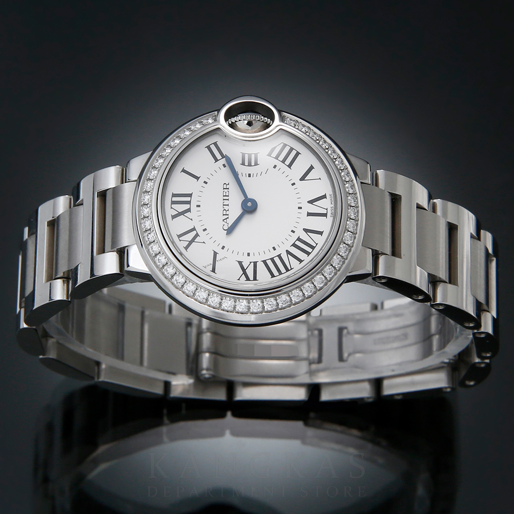 CARTIER(USED)까르띠에 발롱블루28 다이아베젤