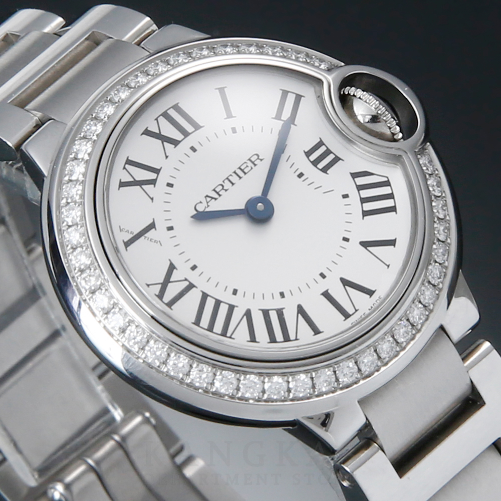 CARTIER(USED)까르띠에 발롱블루28 다이아베젤