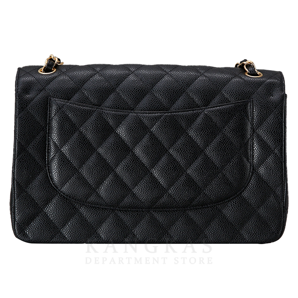 CHANEL(USED)샤넬 캐비어 클래식 점보 금장