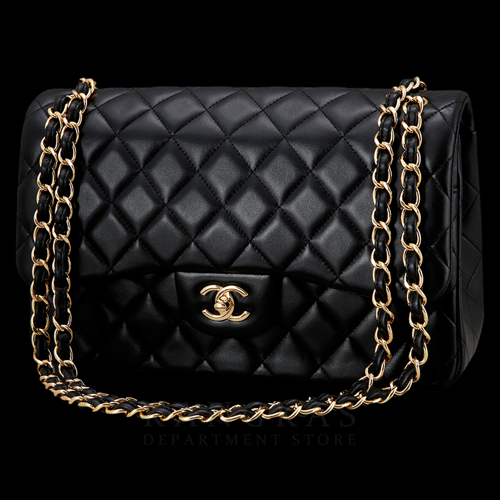 CHANEL(USED)샤넬 클래식 램스킨 점보