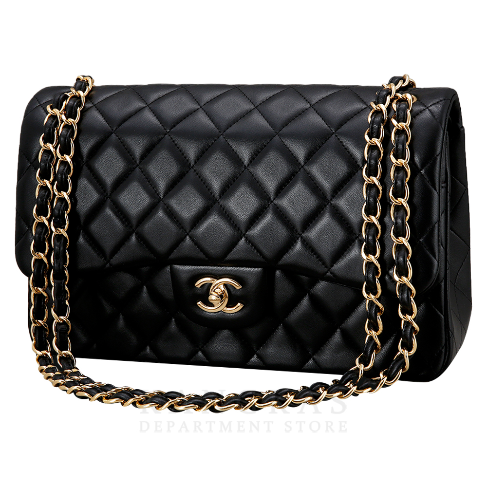 CHANEL(USED)샤넬 클래식 램스킨 점보