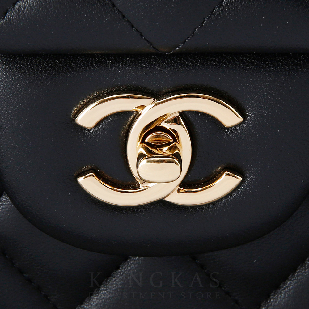 CHANEL(USED)샤넬 클래식 램스킨 점보