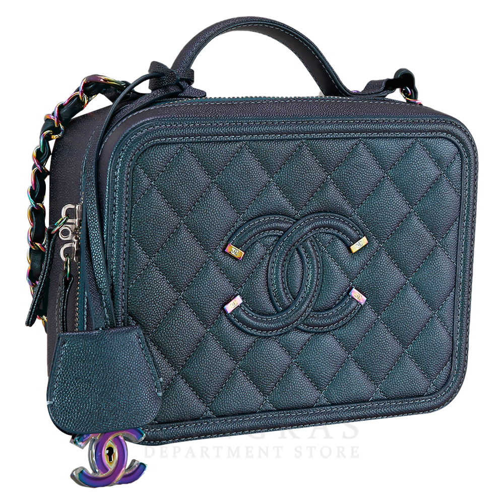 CHANEL(USED)샤넬 코스메틱 체인 숄더백