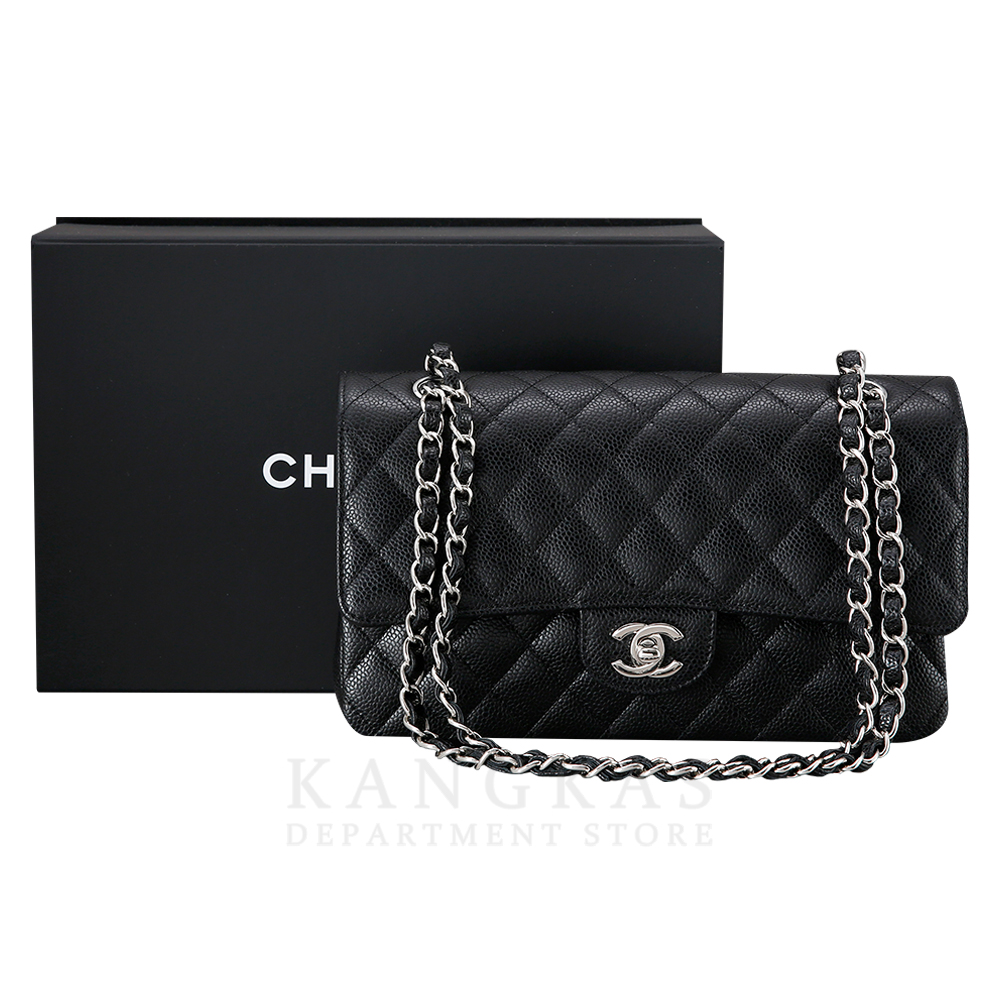 CHANEL(USED)샤넬 클래식 캐비어 미듐