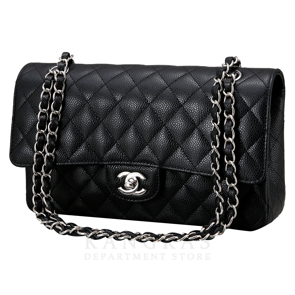 CHANEL(USED)샤넬 클래식 캐비어 미듐