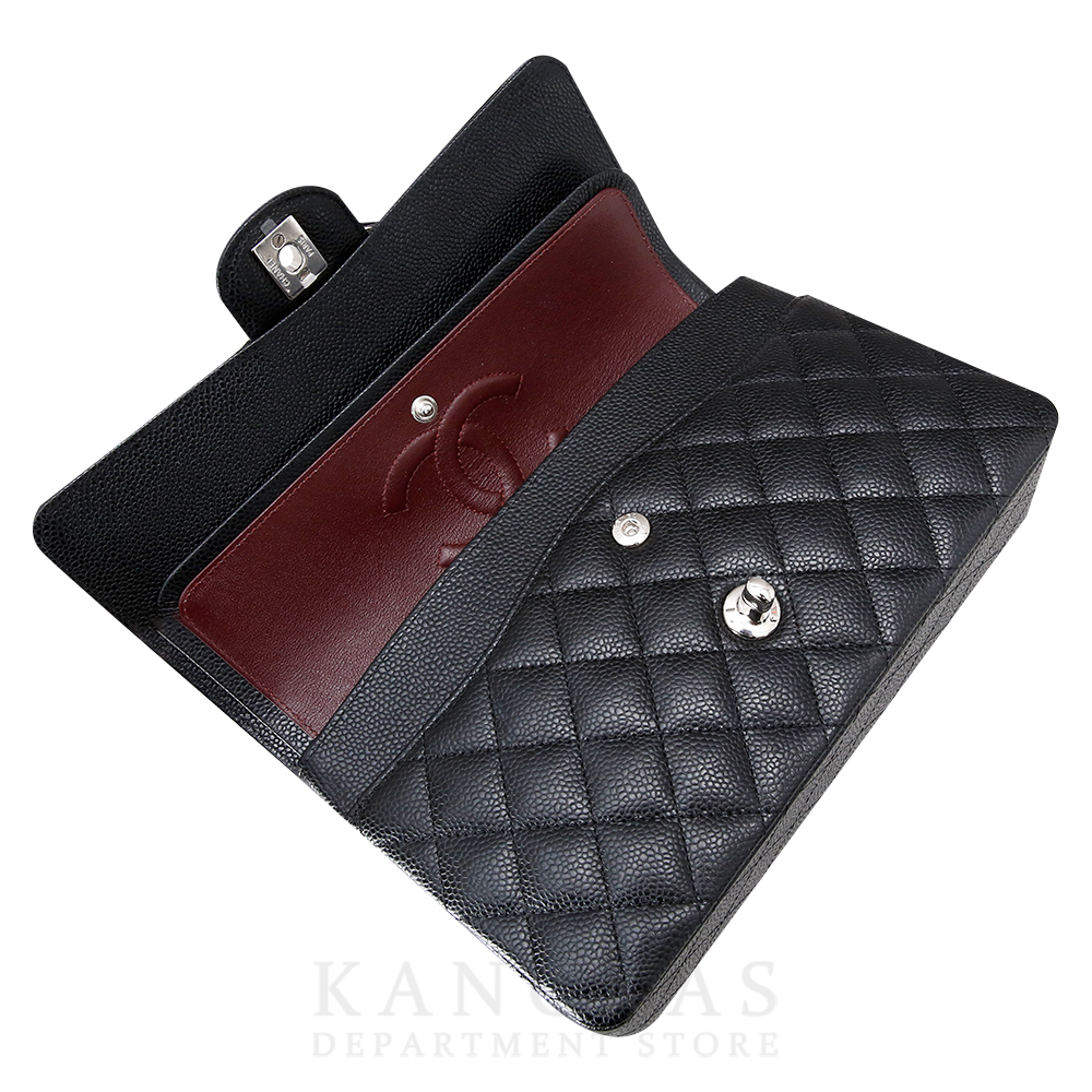 CHANEL(USED)샤넬 클래식 캐비어 미듐