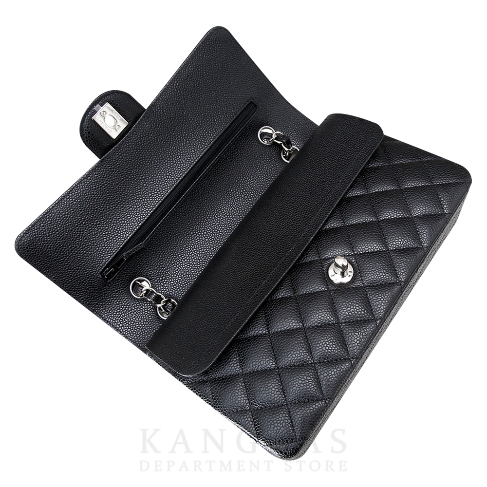 CHANEL(USED)샤넬 클래식 캐비어 미듐