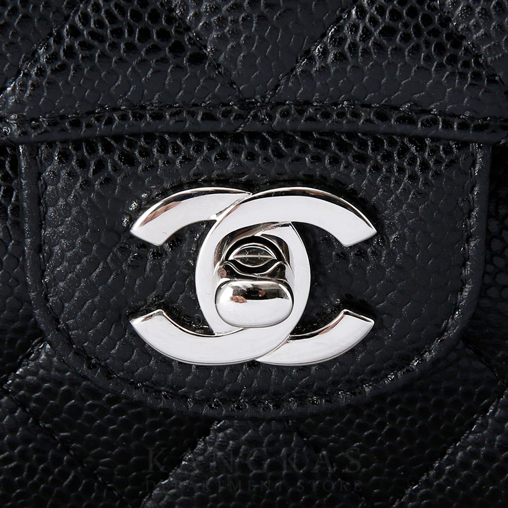CHANEL(USED)샤넬 클래식 캐비어 미듐