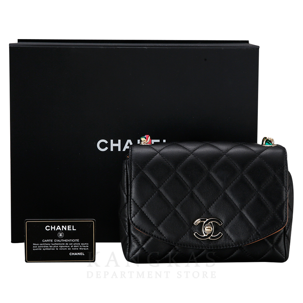CHANEL(USED)샤넬 멀티컬러 체인 숄더백