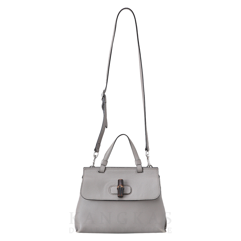 GUCCI(USED)구찌 뱀부 탑 핸들백