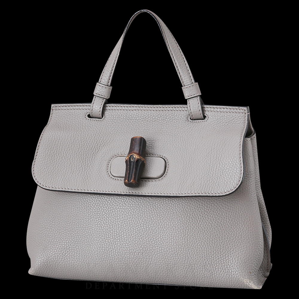 GUCCI(USED)구찌 뱀부 탑 핸들백