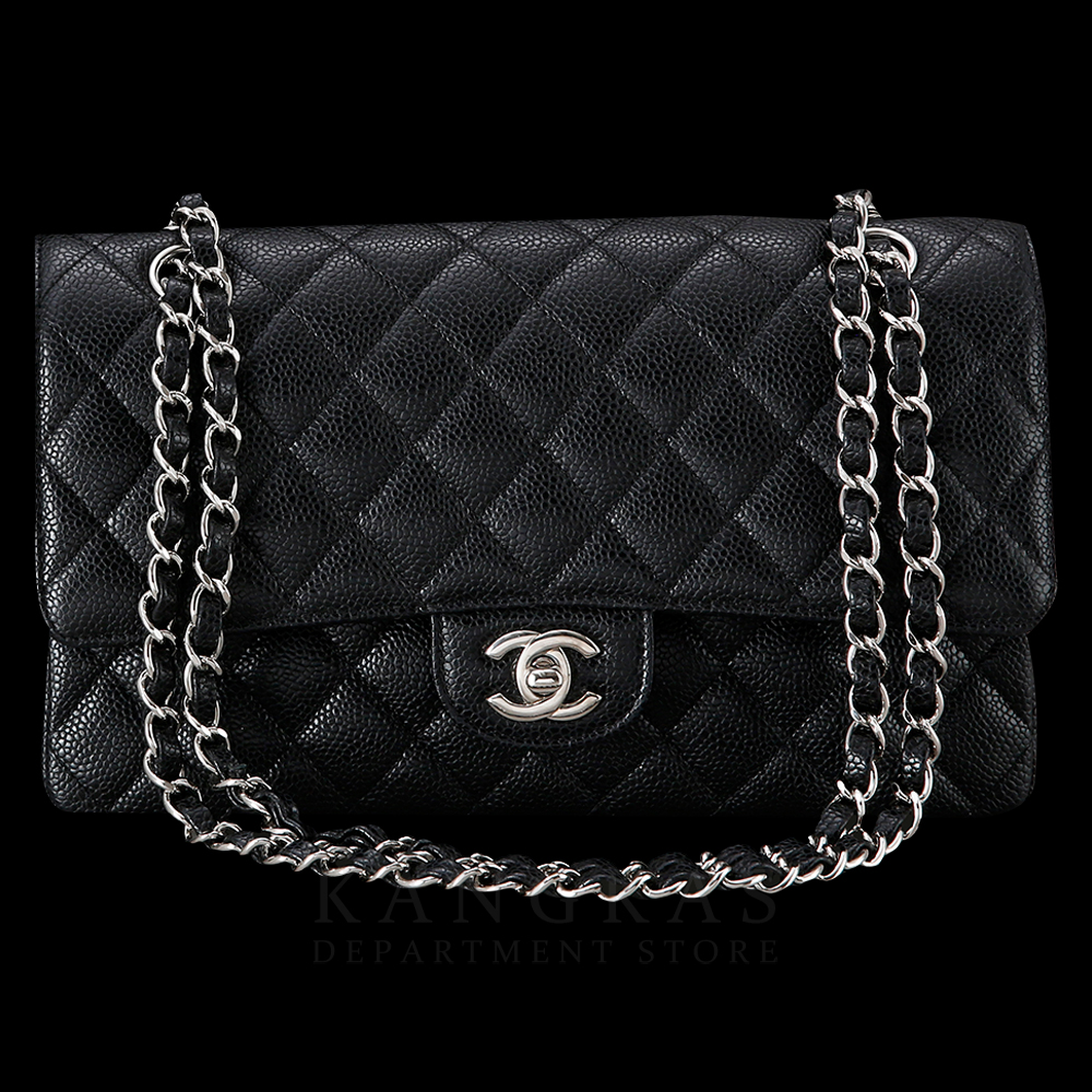 CHANEL(USED)샤넬 클래식 캐비어 미듐
