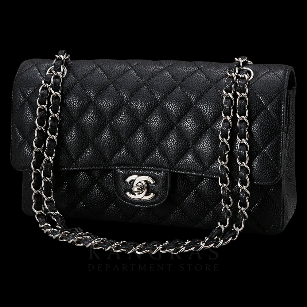 CHANEL(USED)샤넬 클래식 캐비어 미듐