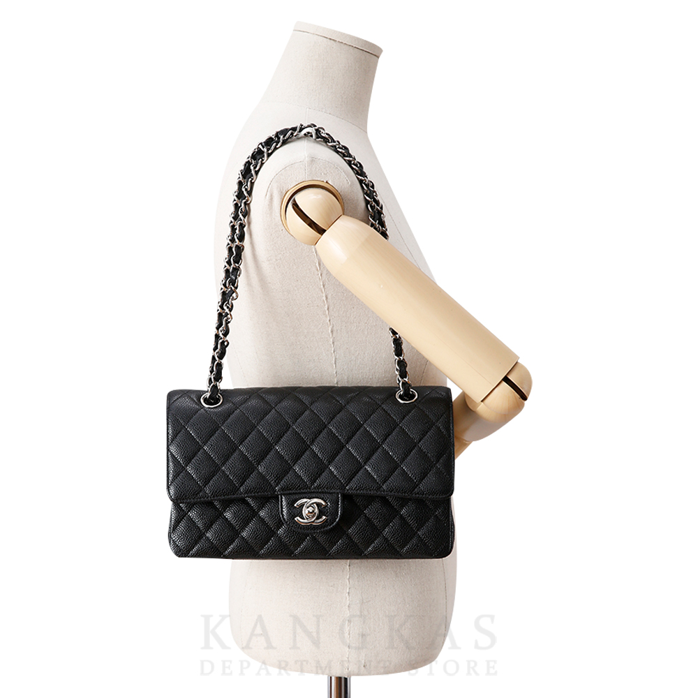 CHANEL(USED)샤넬 클래식 캐비어 미듐