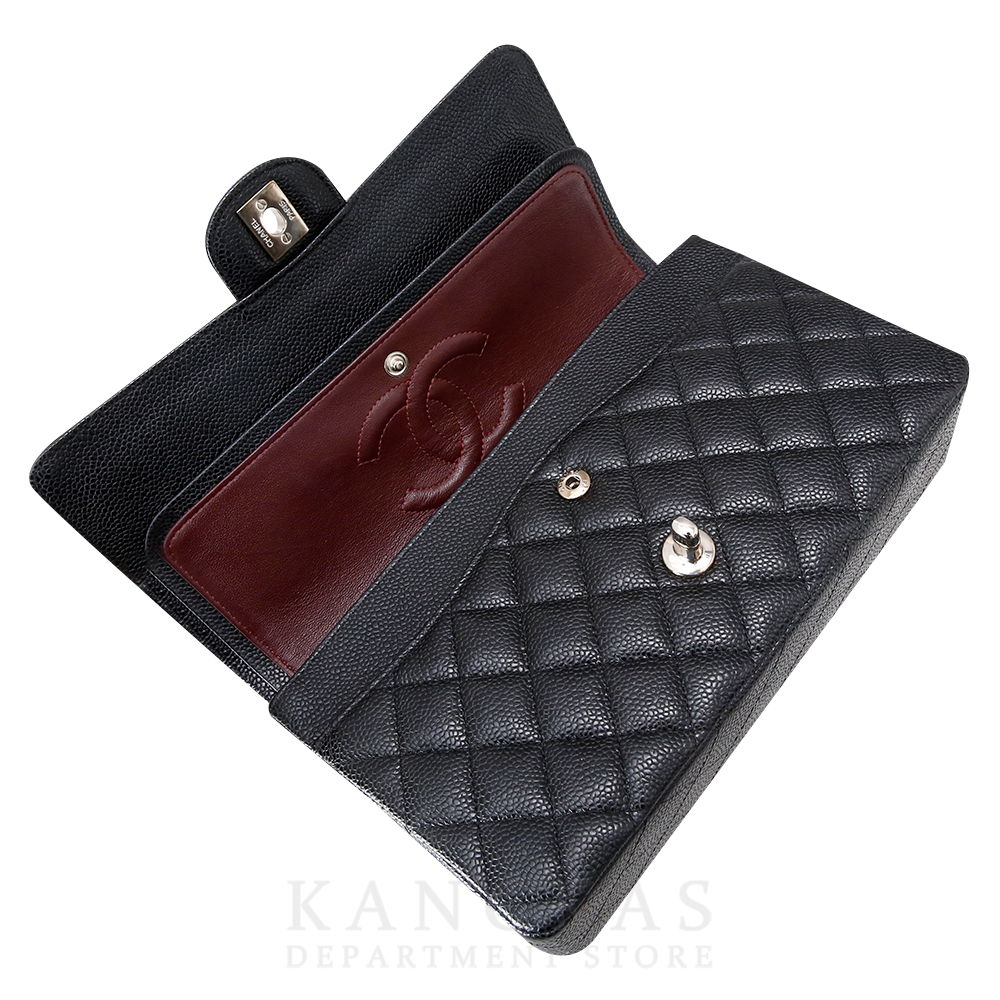CHANEL(USED)샤넬 클래식 캐비어 미듐
