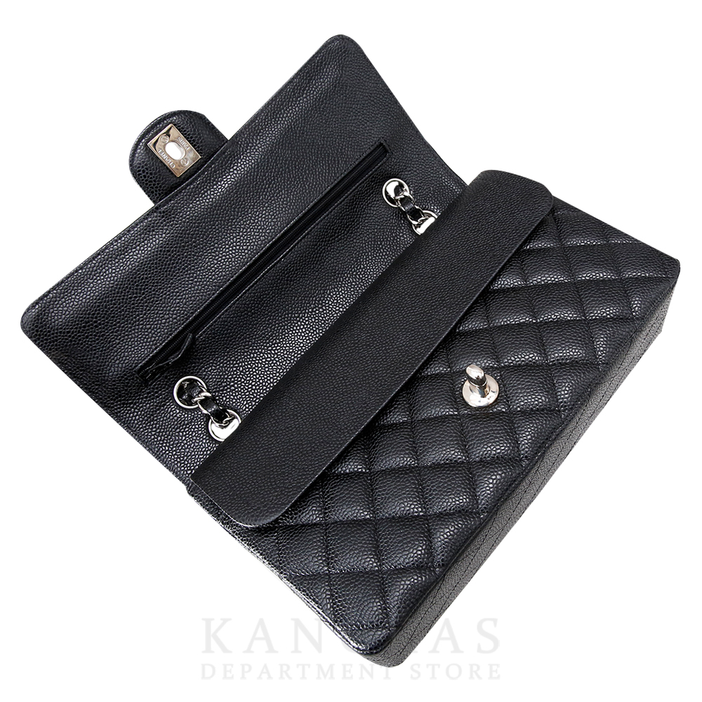 CHANEL(USED)샤넬 클래식 캐비어 미듐