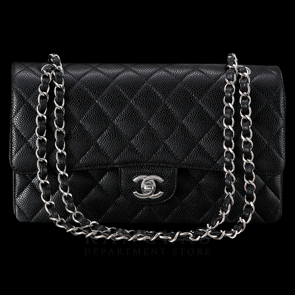 CHANEL(USED)샤넬 클래식 캐비어 미듐