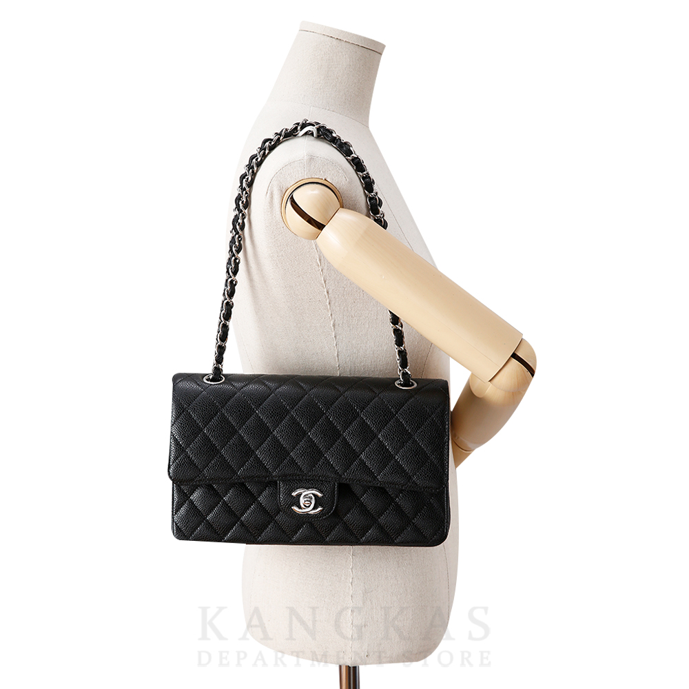 CHANEL(USED)샤넬 클래식 캐비어 미듐
