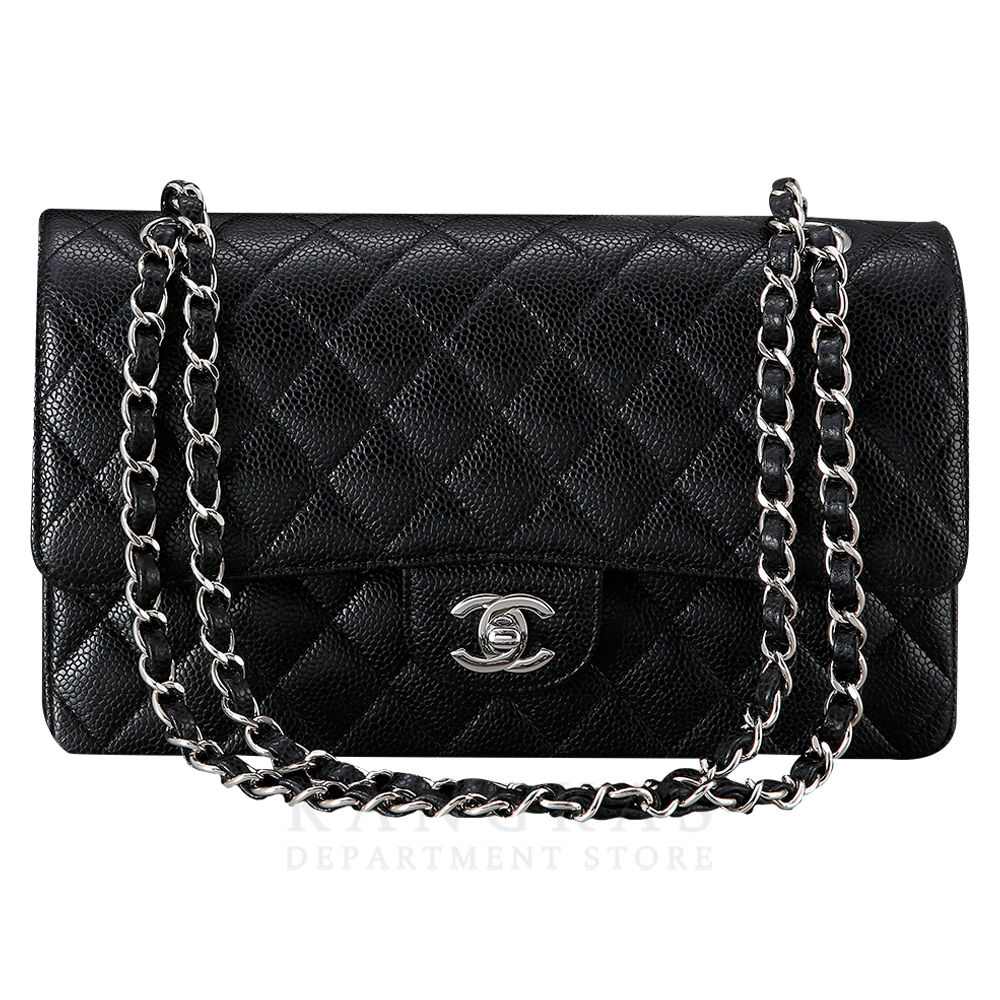 CHANEL(USED)샤넬 클래식 캐비어 미듐