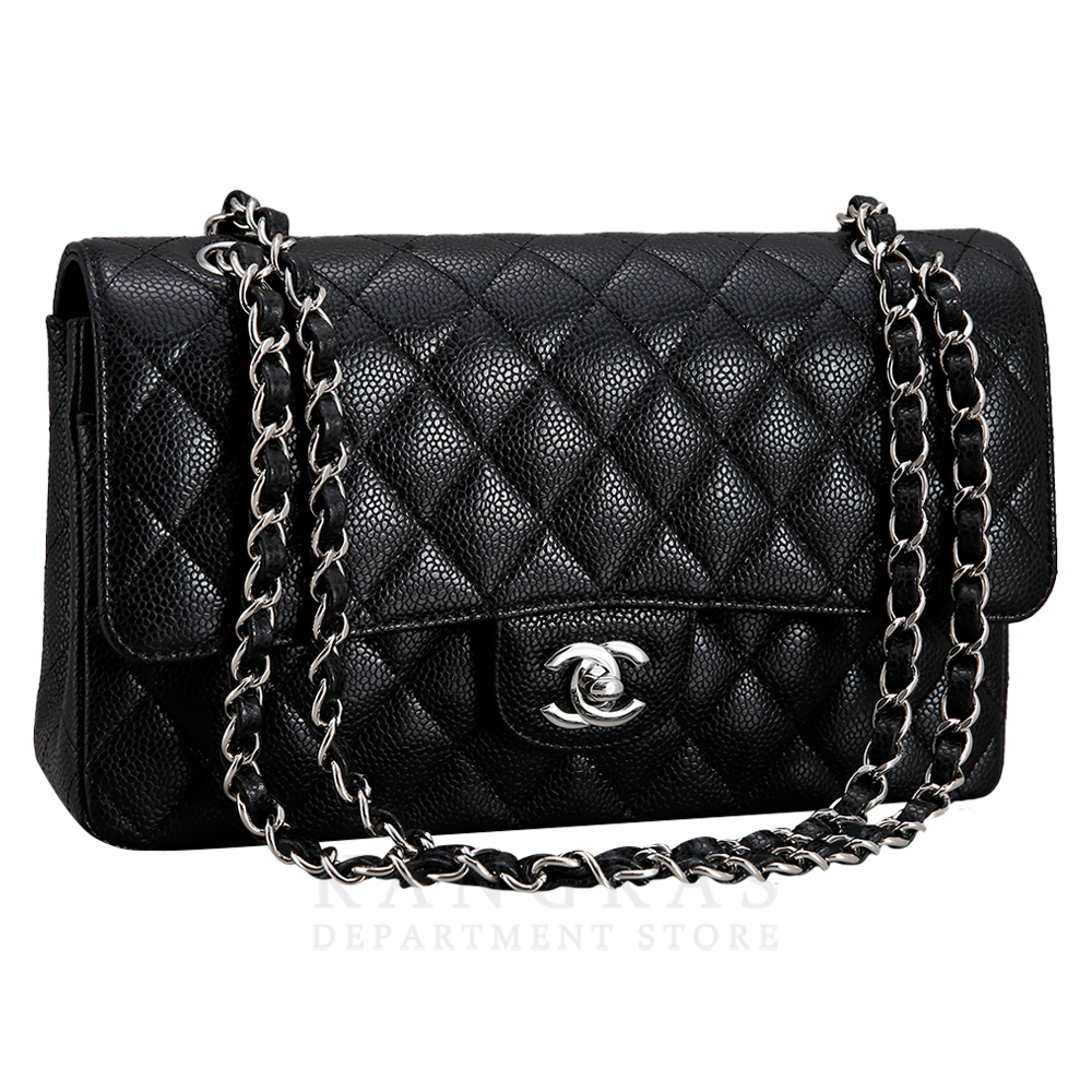 CHANEL(USED)샤넬 클래식 캐비어 미듐