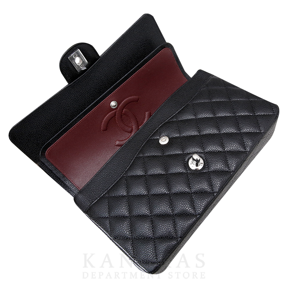 CHANEL(USED)샤넬 클래식 캐비어 미듐