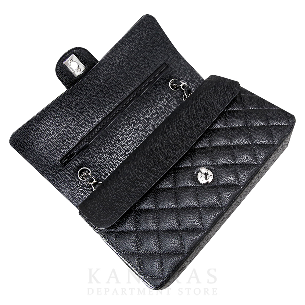 CHANEL(USED)샤넬 클래식 캐비어 미듐