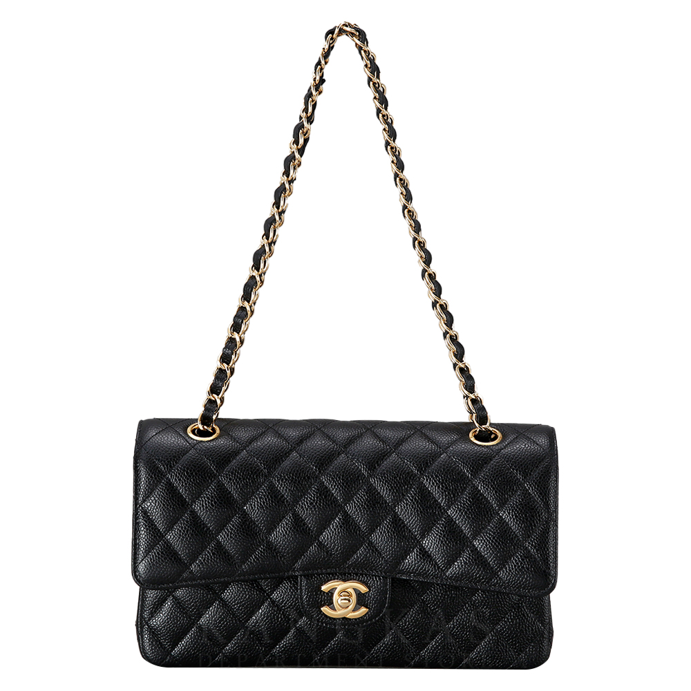 CHANEL(USED)샤넬 클래식 캐비어 미듐