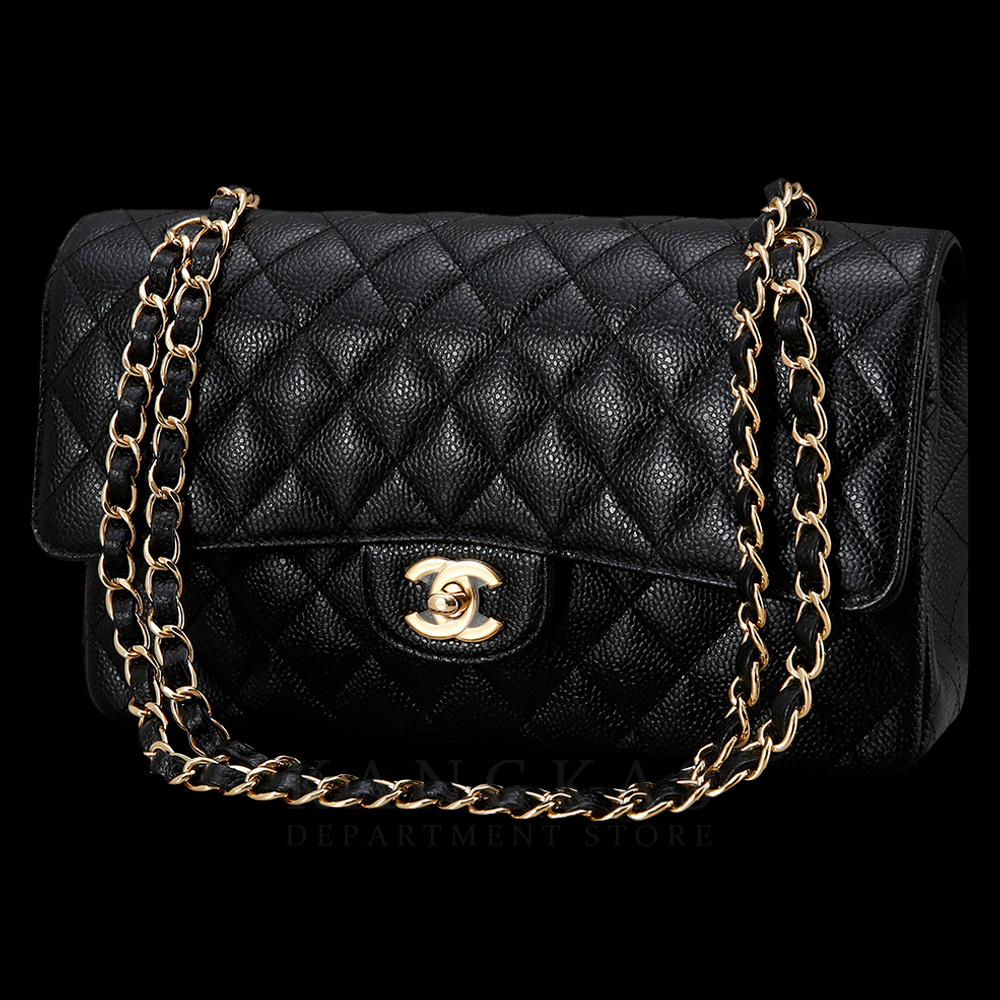 CHANEL(USED)샤넬 클래식 캐비어 미듐