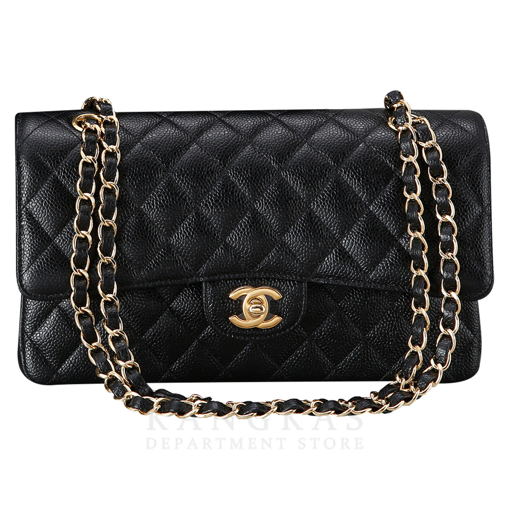 CHANEL(USED)샤넬 클래식 캐비어 미듐