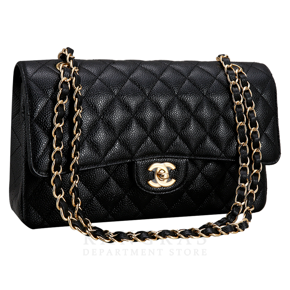 CHANEL(USED)샤넬 클래식 캐비어 미듐