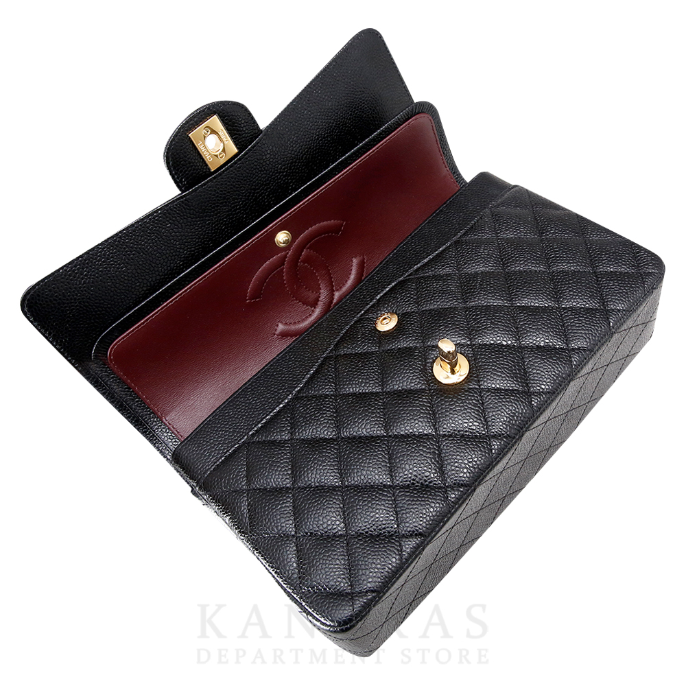 CHANEL(USED)샤넬 클래식 캐비어 미듐