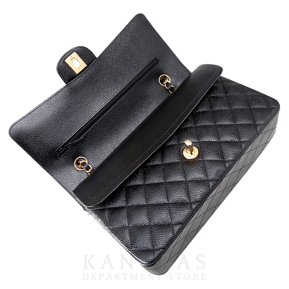 CHANEL(USED)샤넬 클래식 캐비어 미듐