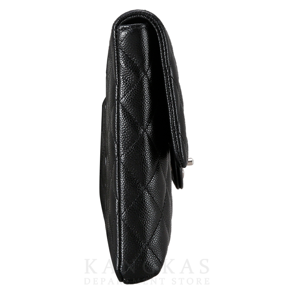 CHANEL(USED)샤넬 캐비어 플랩 클러치