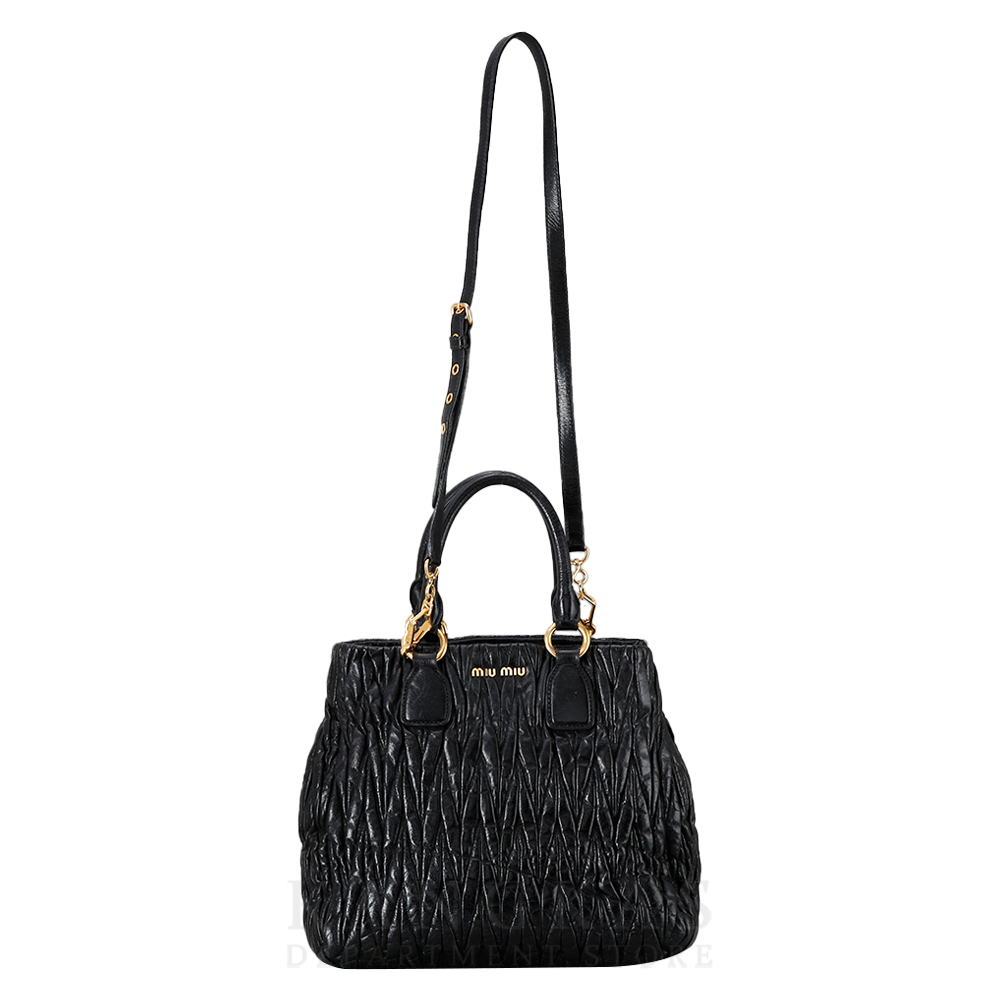 MIU MIU(USED) 미우미우 고프레 토트겸 숄더백