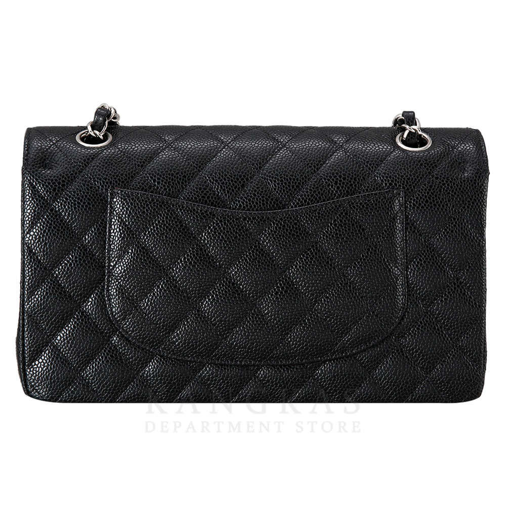 CHANEL(USED)샤넬  클래식 캐비어 미듐 블랙